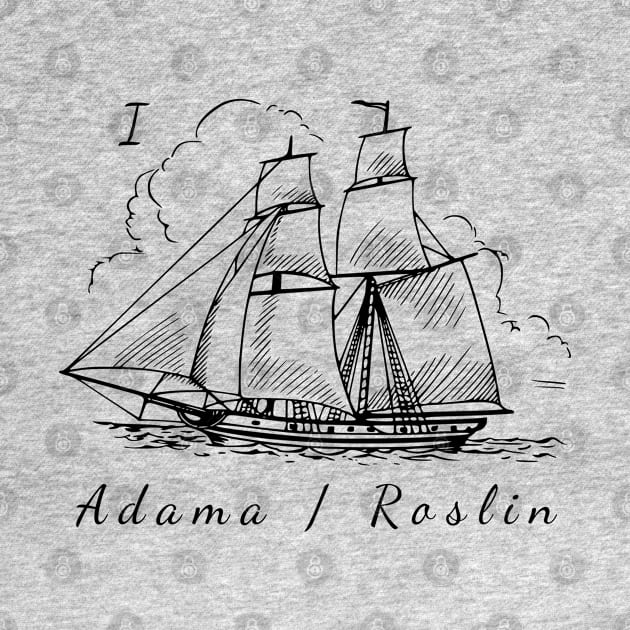 I Ship Adam / Roslin by snknjak